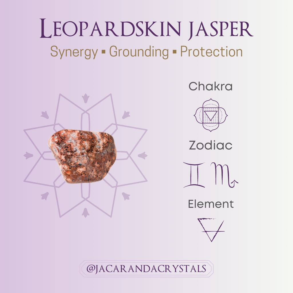 Stone Meaning - Leopardskin Jasper