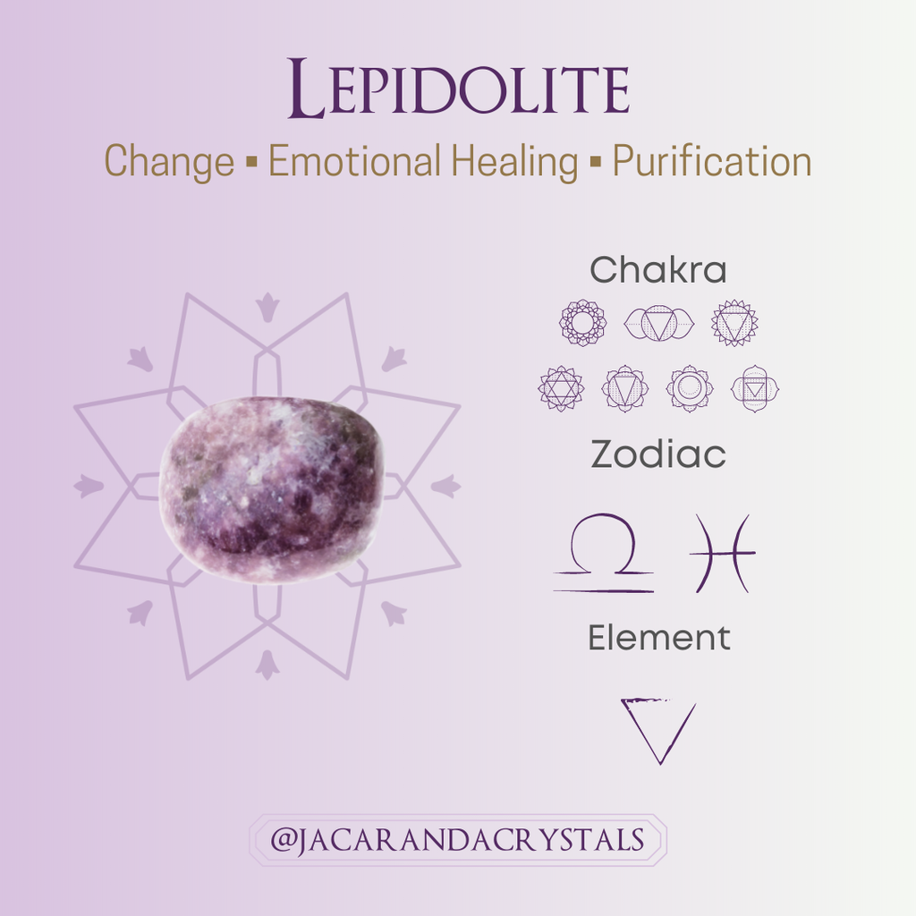 Stone Meaning - Lepidolite