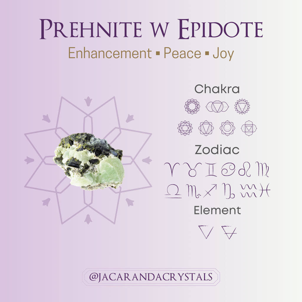 Prehnite With Epidote - Meaning